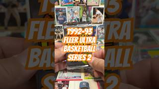 Ep146 199293 Fleer Ultra Series 2 pack opening Looking for Shaq basketball sportscards [upl. by Erbe]