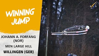 Forfang sets new hill record in Willingen  FIS Ski Jumping World Cup 2324 [upl. by Ress]