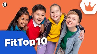 Kinderen voor Kinderen  FitTop10 Officiële Koningsspelen clip [upl. by Marylou]