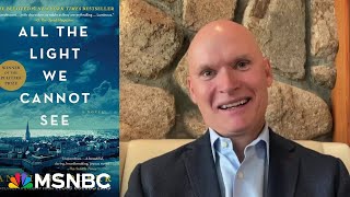 Velshi Banned Book Club ‘All the Light We Cannot See’ by Anthony Doerr [upl. by Tnomyar]