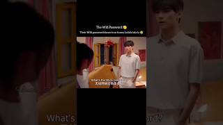 The greatest wifi password ever 😂🫡🤨cdrama hiddenlove funny viral [upl. by Ardme604]