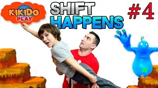 👽 4 КОЛЮЧИЕ ЗАРОСЛИ и НЕУЛОВИМЫЙ КУБ в игре SHIFT HAPPENS Новые серии Кикидо плей [upl. by Omura]