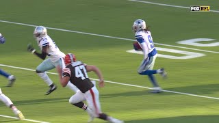 60yard TD KaVontae Turpin burns Browns with puntreturn score [upl. by Aarika]