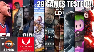 30 Games Tested On Ryzen 3 3200G  Vega 8 [upl. by Yelsek]