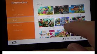 Nintendo Switch How To buy a Game from Nintendo eShop for beginners [upl. by Chery]