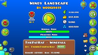 WINDY LANDSCAPE 100 insane demon by WOOGI1411 [upl. by Ravens459]