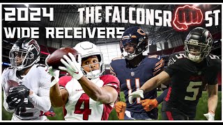 2024 Atlanta Falcons Wide Receivers Review [upl. by Aicemat]