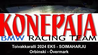 Toivakkaralli 2024 Orbinski  Övermark EK5 SOIMAHARJU [upl. by Lebatsirc]