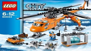 60034 LEGO Arctic Helicrane instruction booklet [upl. by Alios496]