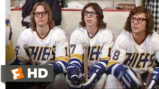 The Hansons Play Dirty  Slap Shot 610 Movie CLIP 1977 HD [upl. by Aenea513]