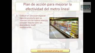 VISUAL MERCHANDISING PLAN DE ACCION PARA MEJORAR LA EFECTIVIDAD DEL METRO LINEAL [upl. by Keeler39]