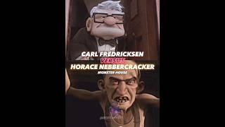 Carl Fredricksen vs Horace Nebbercracker shorts up monsterhouse pixar sonypictures halloween [upl. by Yanrahs794]