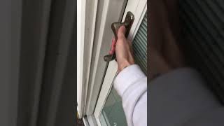 How To Open Any Locked Sliding Door [upl. by Borlase]