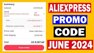 AliExpress Promo Code 2024  June New AliExpress Promo Code For Discount [upl. by Dalia]