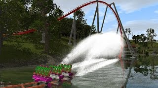 Kraken Dive Coaster by Kirmesfanmopohl  No Limits Rollercoasters 2 [upl. by Pani]