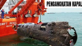 PENGANGKATAN KAPAL NANGGALA402 KE KEPERMUKAAN LAUT MENUNGGU PEMERINTAH [upl. by Nazario957]