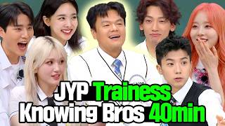 Knowing Bros quotI Really Wanted to Get Into JYPquot Compilation of Stories From JYP Trainees 💖 [upl. by Ettenim772]