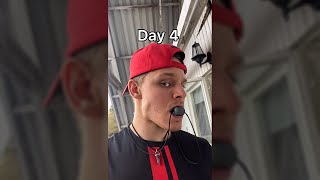 I did 1000 reps with a jawline exerciser every day for 7 days and this is what happened [upl. by Noeht]