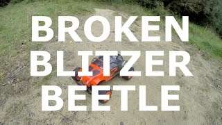 TAMIYA BLITZER BEETLE  BROKEN BODY SHELL [upl. by Saiff]