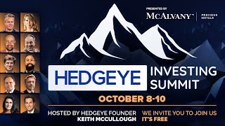 Hedgeye Fall 2024 Investing Summit  Get FREE Access Now [upl. by Busey]