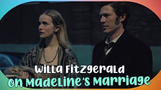 Mystery Unveiled Willa Fitzgerald Shares Secrets About Madeline Ushers Mysterious Marriage [upl. by Nodaj]