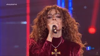 Eleni Foureira  Tomame Live ¡Feliz 2019 [upl. by Alinna]