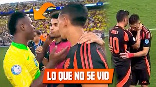 ESTO LE DIJO VINICIUS a LUIS DIAZ y MUÑOZ TRAS PARTIDAZO l JAMES EMOTIVO MOMENTO CON BORRE POR FALLO [upl. by Lecrad989]