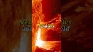 Venus vs Earths magnetic field😵‍💫 magneticfield [upl. by Eltsyek]