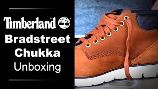 Timberland Bradstreet Chukka Mens Chukka Boots Unboxing [upl. by Ivers]