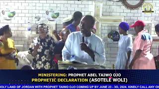 PROPHETIC DECLARATION  ASOTELE WOLI  27032024 [upl. by Drobman]