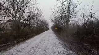 Walking in Lewisburg at the start of Winter Storm Ember 01062024 [upl. by Herbst631]