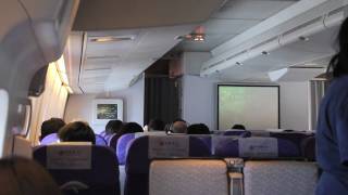 AIR CHINA San Francisco to Beijing SFOPEK Flight 986 [upl. by Einnod]