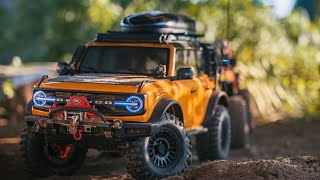 Rc Crawler Traxxas TRX4 BRONCO 2021  Group Trail [upl. by Dearman]