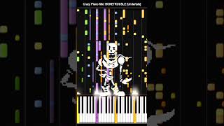 BONETROUSLE Crazy Piano Mix Undertale [upl. by Yevreh325]