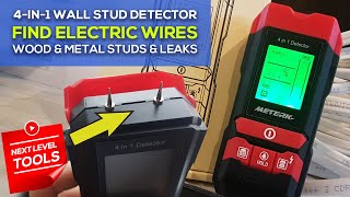 Meterk 4in1 Stud Finder Wire Finder Wall Scanner and Moisture Probe Review [upl. by Foley]