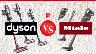 Dyson Vacuum vs Miele Vacuum  Cordless Vacuum Comparison [upl. by Hatfield168]