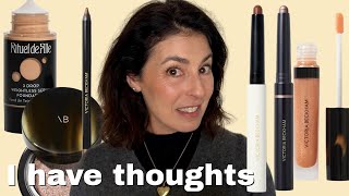 Victoria Beckham Beauty and Rituel de Fille Serum Foundation  Demos amp Swatch Comparisons  Over 40 [upl. by Draner]