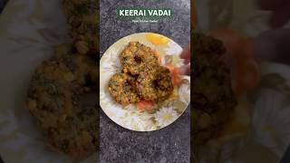 Keerai Vadai  கீரை வடை keeraivadai vadairecipeintamil vadairecipe keerairecipe [upl. by Caine896]