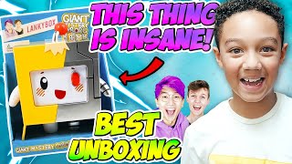 NEW LankyBox GIANT Mystery Cyborg Boxy UNBOXING Amazing Pulls [upl. by Leafar24]