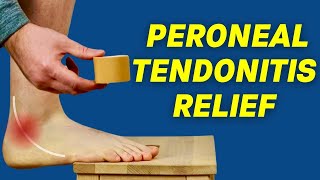 Peroneal Tendonitis Taping  Peroneal Tendinopathy Taping [upl. by Philoo]