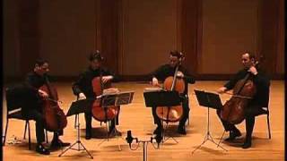 Boston Cello Quartet plays Albinoni Adagio [upl. by Ela]