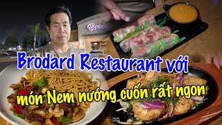 Brodard Restaurant với món Nem nướng cuốn rất ngon [upl. by Konstanze]