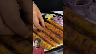 Chicken Seekh Kabab ASMR Cooking  food recipe kebab chicken cooking shorts [upl. by Elwin]