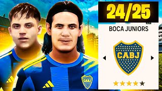 Arreglo BOCA JUNIORS de FORMA REALISTA en FC 24 [upl. by Miru228]