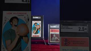 Chamberlain and Alcindor SGC Graded Rookies thehobby vintagecards sportscards basketball [upl. by Jordain]