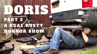 Iveco Daily Camper Conversion  PART 2  A Real Rusty Horror Show [upl. by Tompkins463]