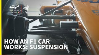 How a Formula 1 car works Episode 5  Suspension [upl. by Dohsar891]