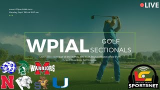 WPIAL Qualifiers  Golf Sectionals  Sept 19 2022 [upl. by Diraj253]