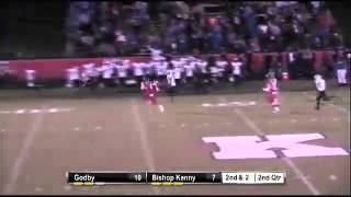 Godby RB Kenny Young 80yard rushing TD [upl. by Ocisnarf273]