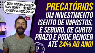 AULA SOBRE PRECATÓRIOS  Investimento de alta rentabilidade até 24 ao ano PASSO A PASSO NA HURST [upl. by Ziwot]